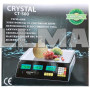 Электровесы со счетчиком цены Crystal CR 50 kg 6v (5gm)